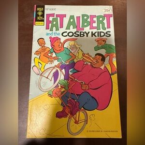Fat Albert and the Cosby Kids Comic Book - Colorful Cartoon Cover